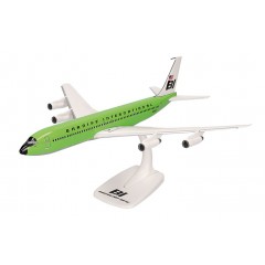 Herpa 614009 Boeing 707300 Braniff solid lime green 1:144