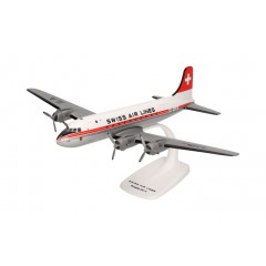 Herpa 614030 Douglas DC-4 Swiss Air Lines Genève 1:125