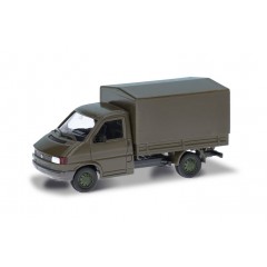 Herpa 700832 VW T4 pickup + zeil groen 1:87