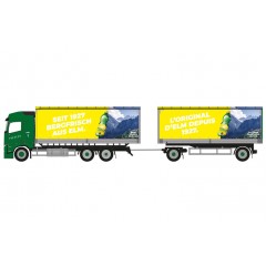 Herpa 957212 Volvo FH GL Pl.Hz. Traveco/Elmer Citro 1:87