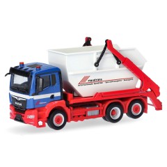 Herpa 956598 MAN TGS NN skip tipper 3axle "Riwatrans"