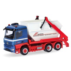 Herpa 956604 Mercedes-Benz Arocs M skip tipper 3axle "Riwatrans"