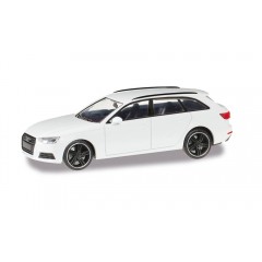 Herpa 420884 Audi A4 Avant Black Edition wit