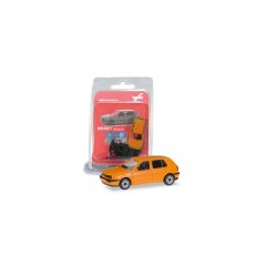 Herpa 012355006 VW Golf III, oranje (Minikit) 1:87