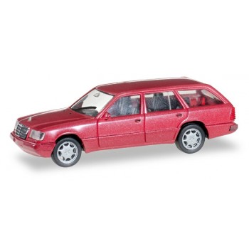 Herpa 038553 Mercedes Benz E 320 T (W124), rood met. 1:87