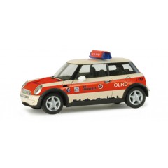 Herpa 048101 Mini Cooper "Johanniter Giessen"