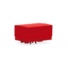 Herpa 053877002 Ballastpritsche Schwerl Zg. rood (2 st.)