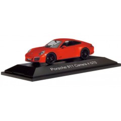 Herpa 071468 Porsche 911 Carrera 4 GTS, oranje