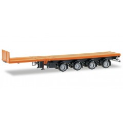 Herpa 076203007 Nooteboom Teletrailer 4a, oranje