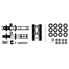 Herpa 084352 Chassis Volvo FH 4a. (2 st.)