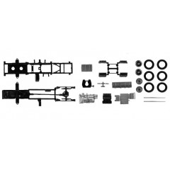 Herpa 084833 Volvo FH Lowliner chassis (2 st.)