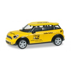 Herpa 091510 Mini Cooper Countryman Gelbe Seiten