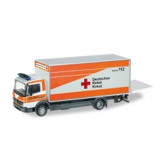 Herpa 091558 Mercedes Benz Atego K.-LKW DRK Ortsverband Warendorf