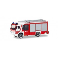 Herpa 093798 Mercedes Benz Atego Ziegler Z-Cab Feuerwehr Erfurt
