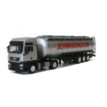 Herpa Exclusief MAN TGX XXL met jumbo tanker "Schwarzmüller"