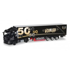 Herpa 305389 MAN TGX XLX E6 K.Sz. Rohlich 50 Jahre