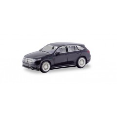 Herpa 420426002 Mercedes Benz EQC AMG, zwart