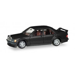 Herpa 430654 Mercedes Benz 190 E 2,5 16V, zwart metallic