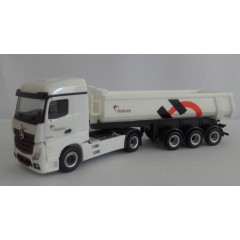 Herpa 503202 Mercedes Actros Streamspace 2.5 met kipper "Holcim"