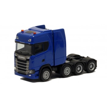 Herpa Scania CS 20 HD Schwerlastzugm. 4achs, blau 