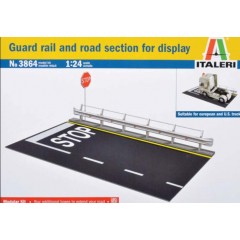 Italeri 3864 Guard rail and road