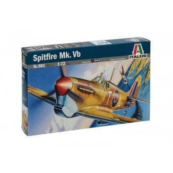Italeri 0001 Spitfire Mk. Vb bouwpakket 1:72