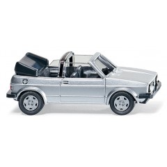 Wiking 004603 WV Golf I Cabrio silver metallic