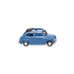 Wiking 009906 Fiat 600 Brilliant blauw