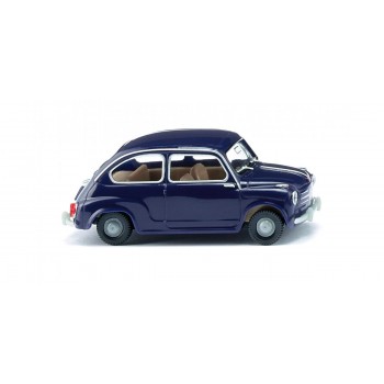 Wiking 009907 Fiat 600 donkerblauw