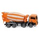 Wiking 068148 Betonmixer (MAN TGS Euro 6 / Liebherr) - Oranje